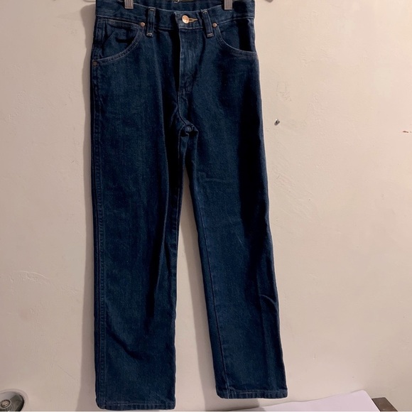 Wrangler Boys Original Fit Cowboy Cut Jeans 11 Reg 13MWZBP Western Rodeo - Picture 1 of 8